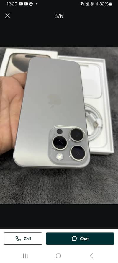 natural Titanium Iphone 15 Pro Max urgent sale