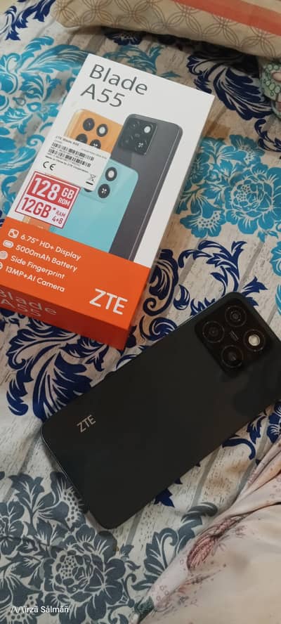 ZTE A55 urgent sale non pta 12gb/128gb