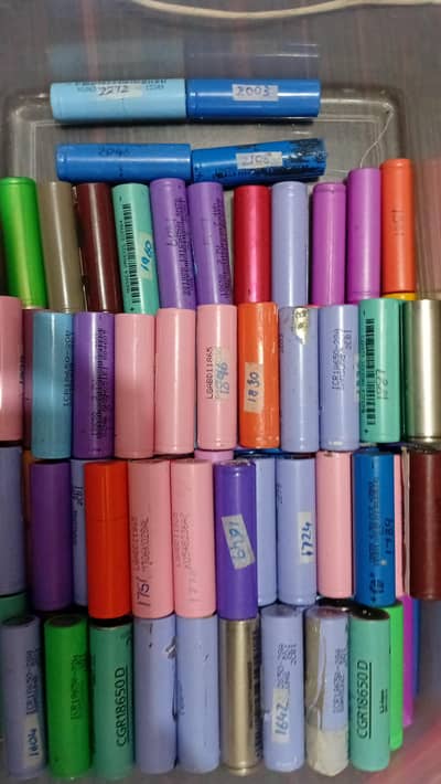 Lithium ion cells 3.7v to 4.2v 1000-2000+ mah avaliable