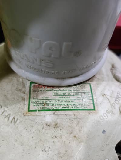 ceiling fans royal and gfc