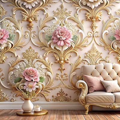 flex wallpaper. 3d wallpaper. wall sheet. watet proof wallpaper.
