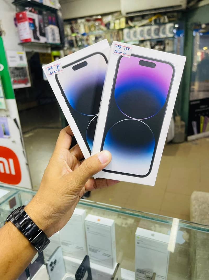 14 pro 128gb JV box pack - Mobile Phones - 1107609502
