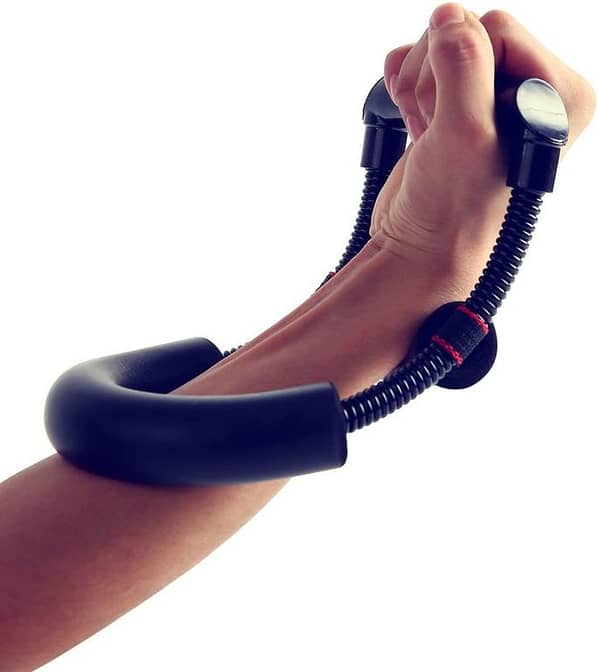 Chang Sheng Rubber Foam Wrist Exerciser Power Strengthener for Forearm - Black