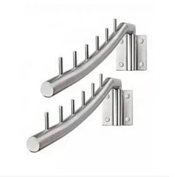 Set of 2 Walk Mount Cloth Hanging Stands