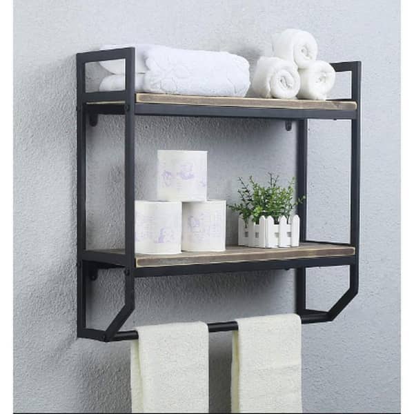 Over-Toilet Shelf for Space Saving Storage