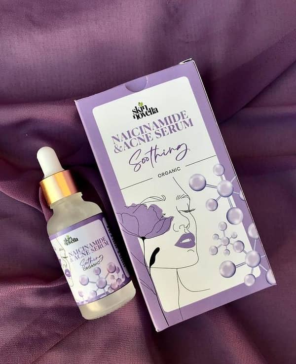 RN Skin Novella Niacinamide Serum - Reduces Acne and Dark Spots | Organic Formula for Glowing Skin & Pore Care | Suitable for All Skin Types