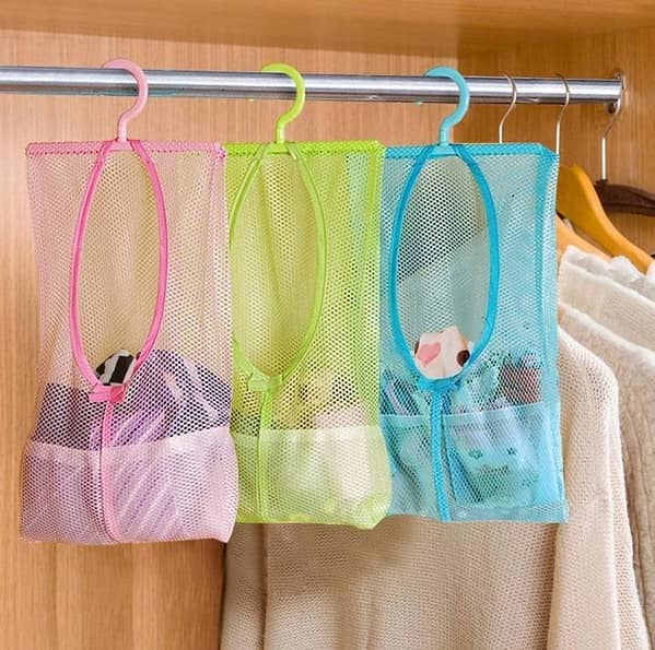 RN Multipurpose Hanging Mesh Bag with Hanger - 26x28cm