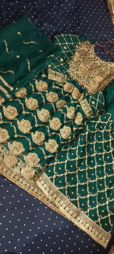 3 pcs embroidered dress