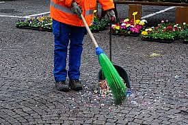Need a  Cleaner or Sweeper part time or full time