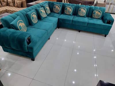 Sofa set | fabrics sofa  |6- seater sofa | living room furniture|