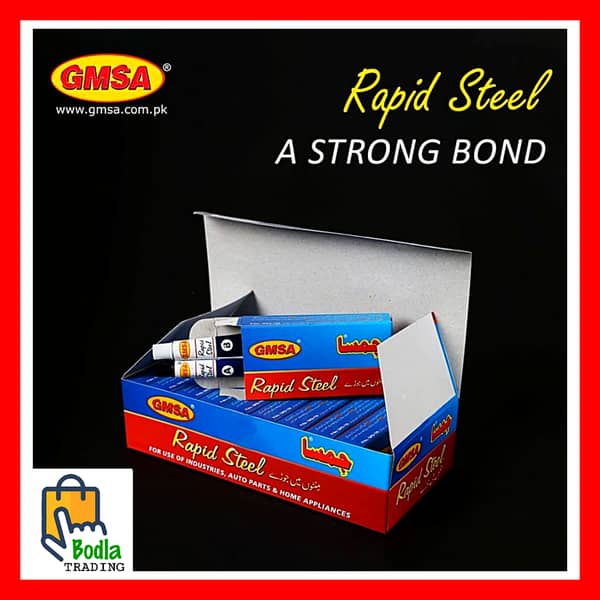 10-Piece Magic GMSA Rapid Steel Economy Pack (Magic Depoxi Steel) Full Box