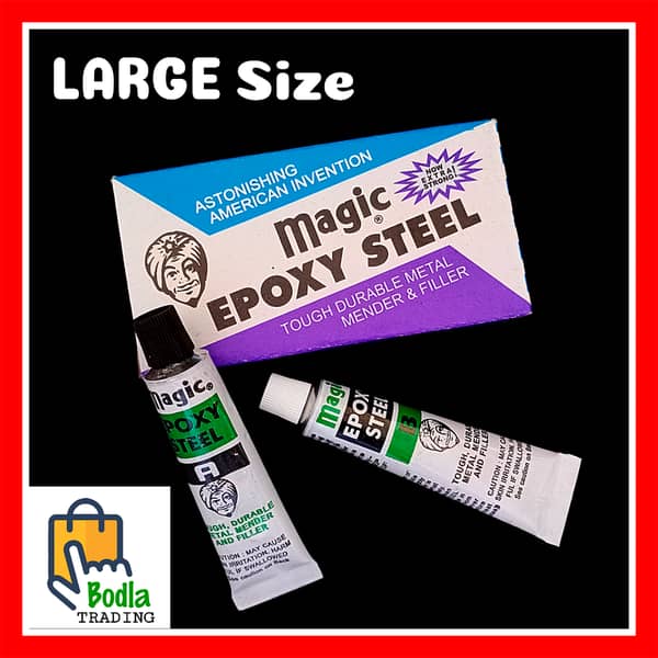 Large Pack of Magic Epoxy Steel