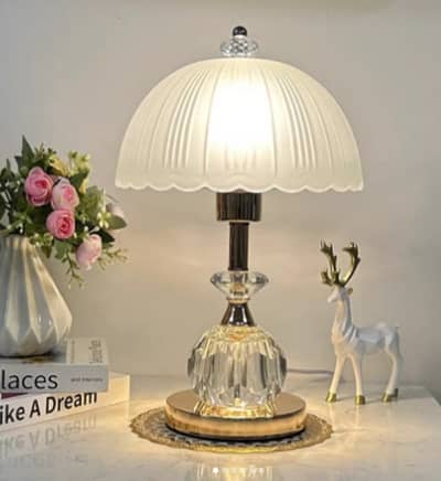 Crystal Elegance Dual-Light Lamp