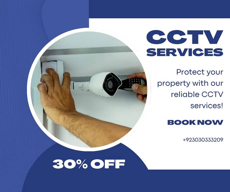 Professional CCTV Camera Installation & Security System Services 0