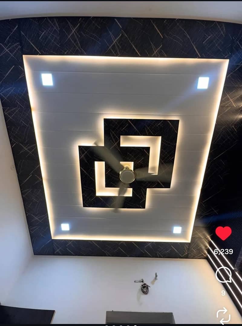 Wpc Fluted Panel - Pvc Wall Panel - Ceiling - Wallpaper 4