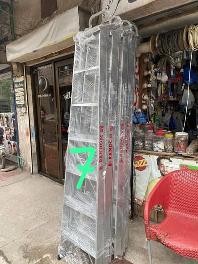 Ladder iron Steel new 3 4 5 6 7 8 10 12 14 step ladders