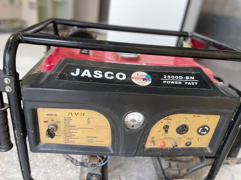 Jasco electricity generator 2500D-BN power fast with Honda engine 0