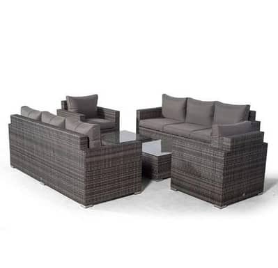 4 Seater Roop Set/Rattan sofa set/L-Shape/Outdoor Chairs/Lawn set