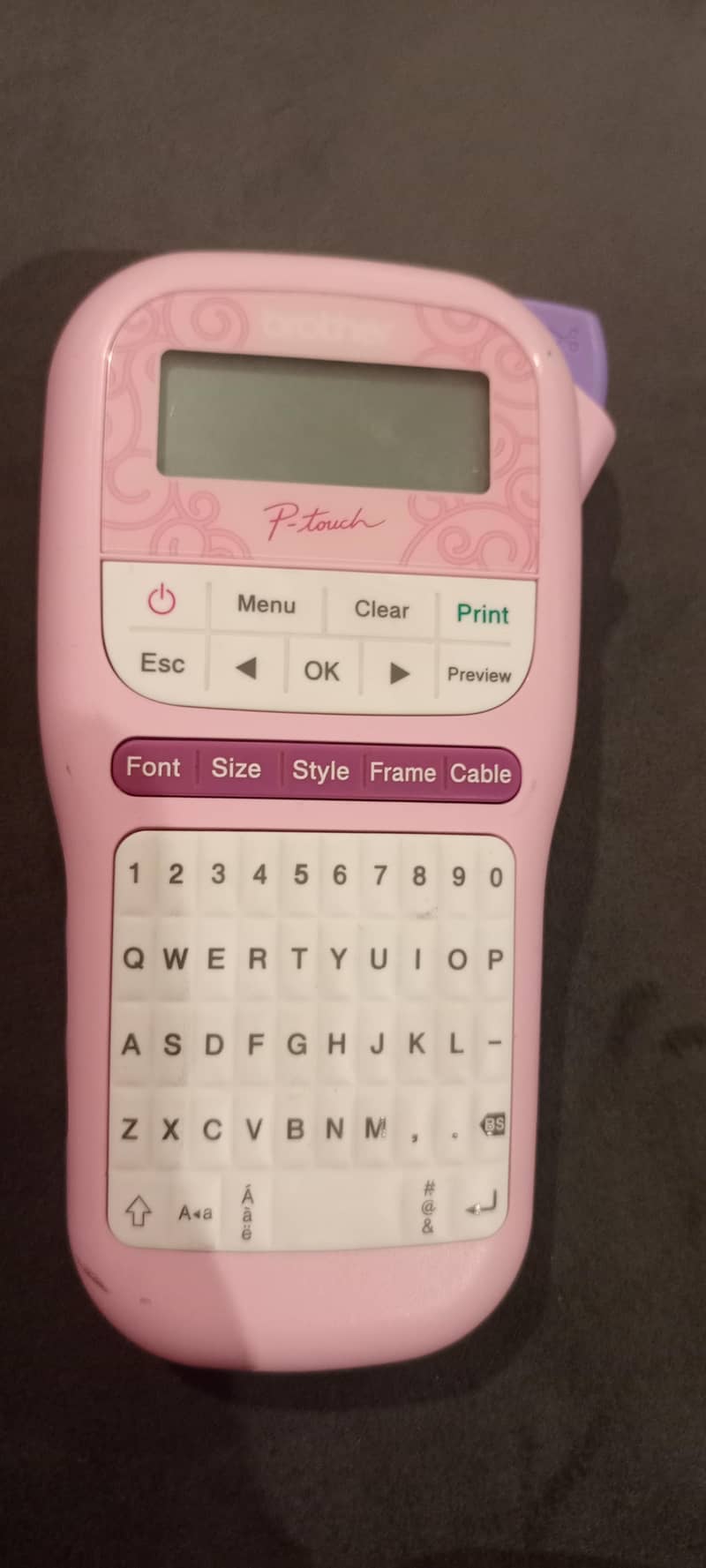 Brother P-touch label printer 1