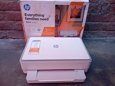 HP ENVY 6032e All‑in‑One Printer COLOUR BLACK ORIGINAL BOX SATH HA