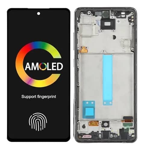 Samsung a52s AMOLED panel with frame 5