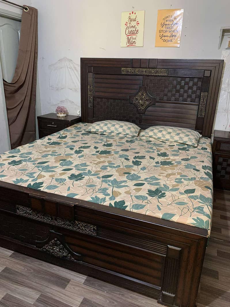 brown bed set 2