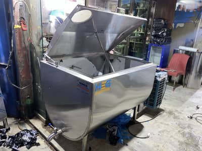 Milk chiller , khoya machine ,  milk boiler , cold room