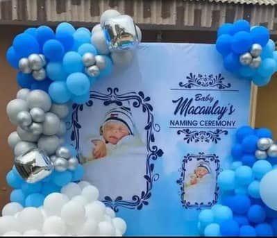 balloon decration / birthday decor/aqeeqah decor/jumping/ magic