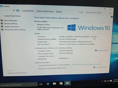 Dell optiplex 3050 Core i3 7-Gen Gaming Computer with all Assesories