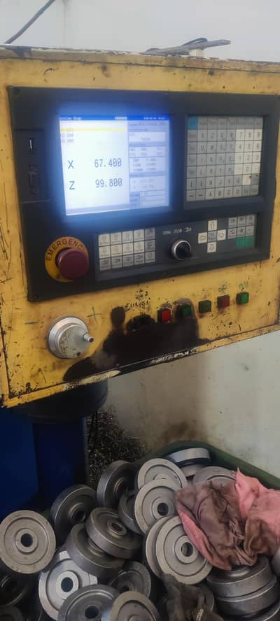 CNC lathe machine gange tool