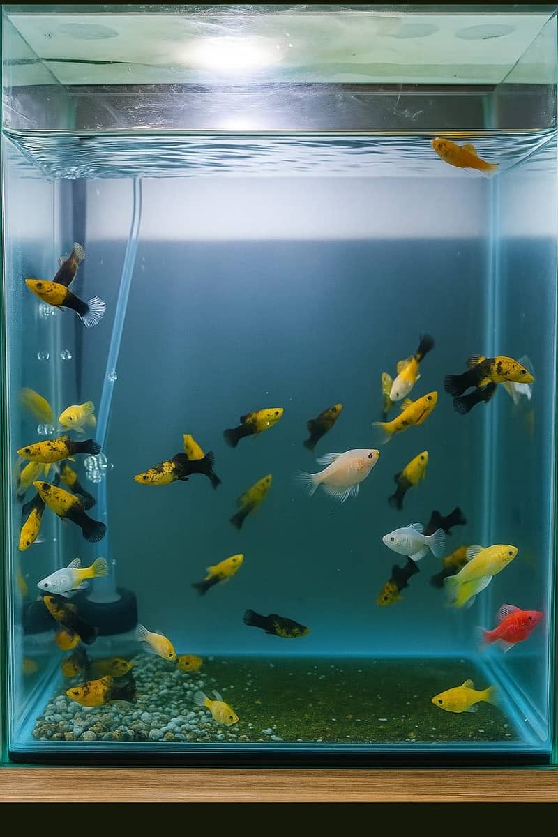 Beautiful 2-inches Molly Fish only 200/-- pair - Fish - 1104442895