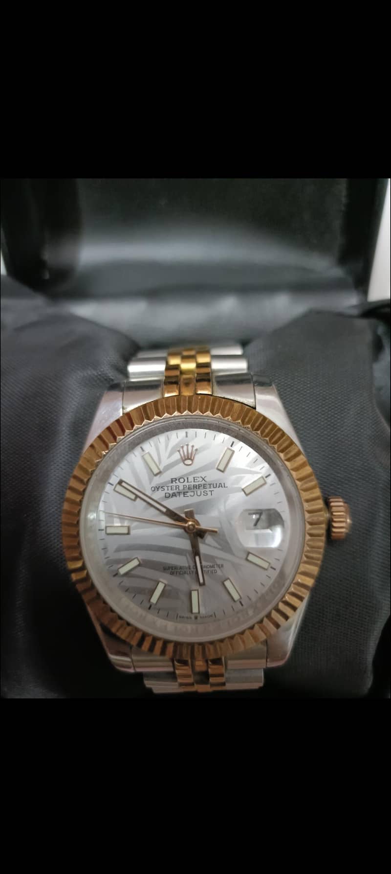 Rolex date just 0