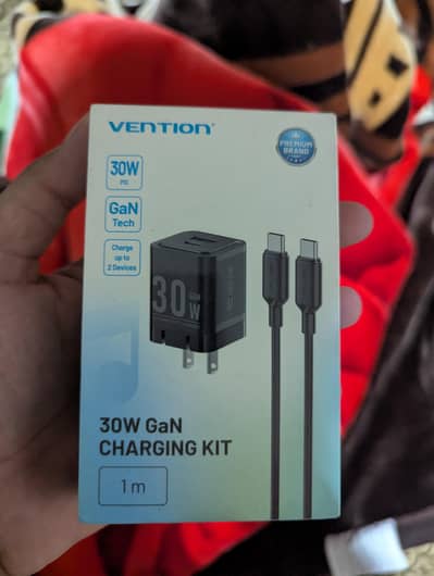 Mobile Charger 30 Watt Dual Port Tye C and A