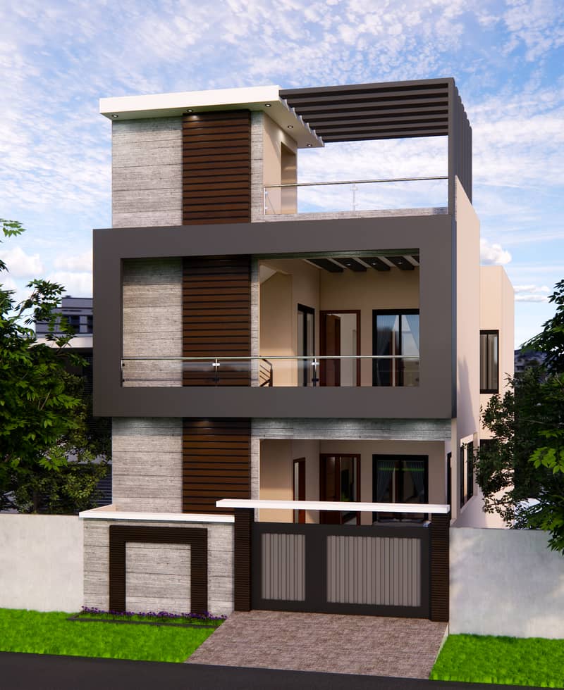 Architect,3d Modling & Elevation,3d Interior Design and Draftsmen. 1