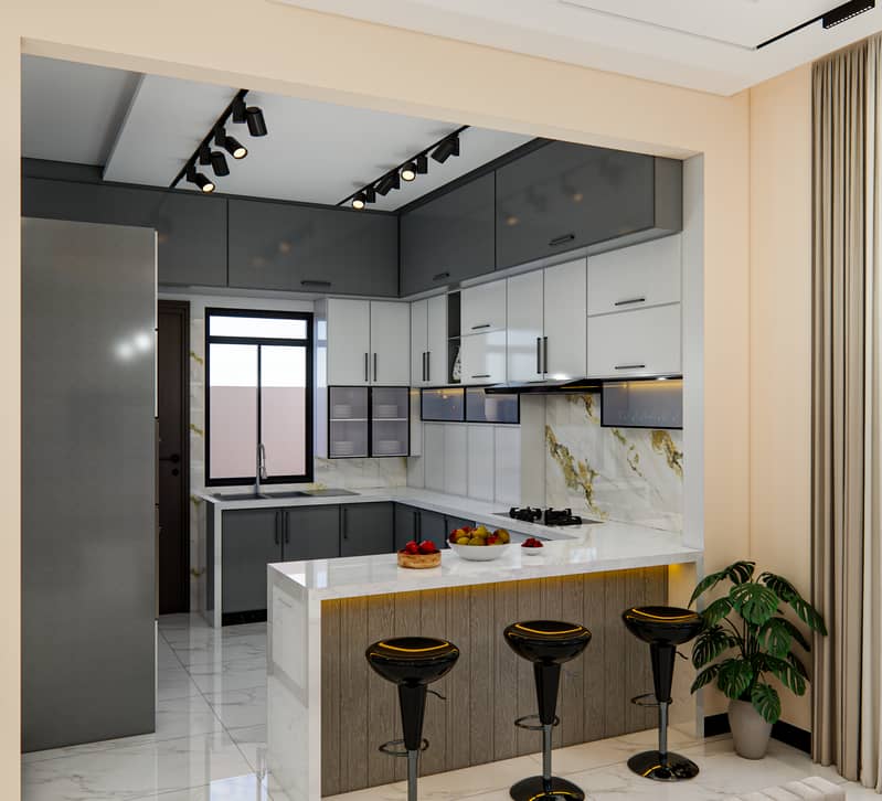 Architect,3d Modling & Elevation,3d Interior Design and Draftsmen. 12