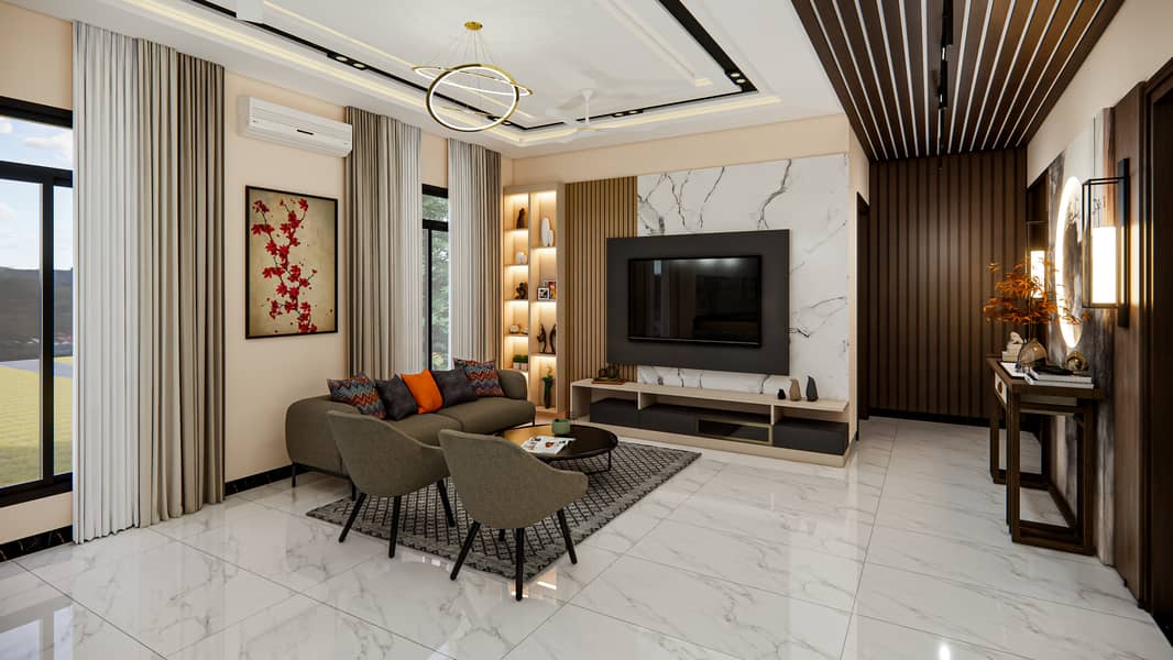 Architect,3d Modling & Elevation,3d Interior Design and Draftsmen. 14