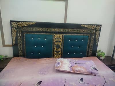 Bed with Side Tables stylish