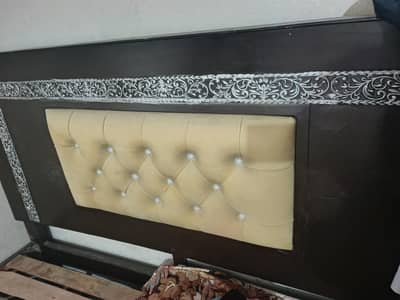 Used Bed and Dressing