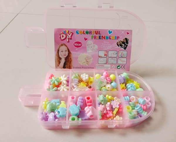 Ice cream Beads Set Activity Play Set For Bracelet Making