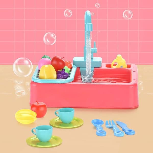 Kitchen Dishwasher Pretend Play Set Good Quality