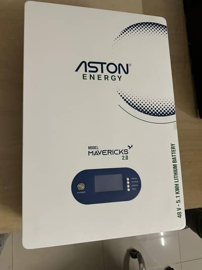 Aston Energy 100Ah 51.2V Lithium Battery – 5 Year Replacement Warranty