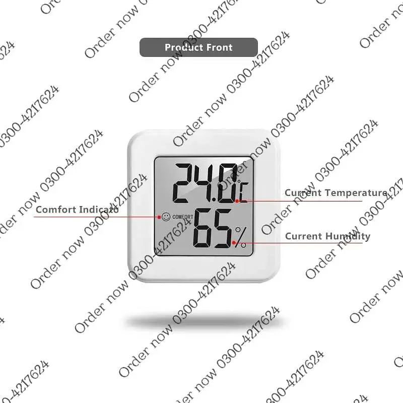 LCD Digital Thermometer Hygrometer incubator Indoor Room Electronic — photo 2
