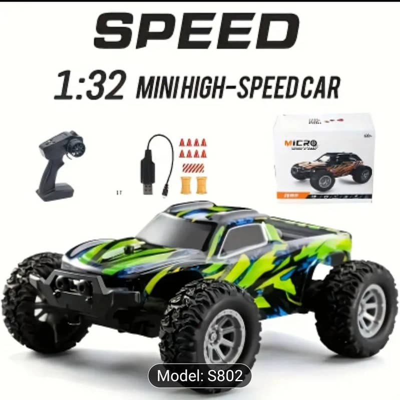 Mini RC Car, Top Speed 20km/h, 2.4Ghz High-speed All-terrain Off-road ...