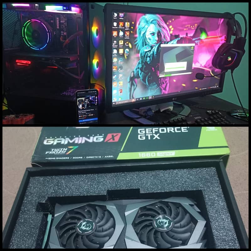 Gaming Pc complete setup 0