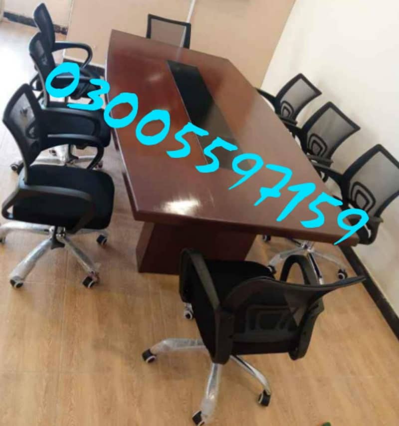 Office table side rack, counter desk, study computer table chair sofa, 8
