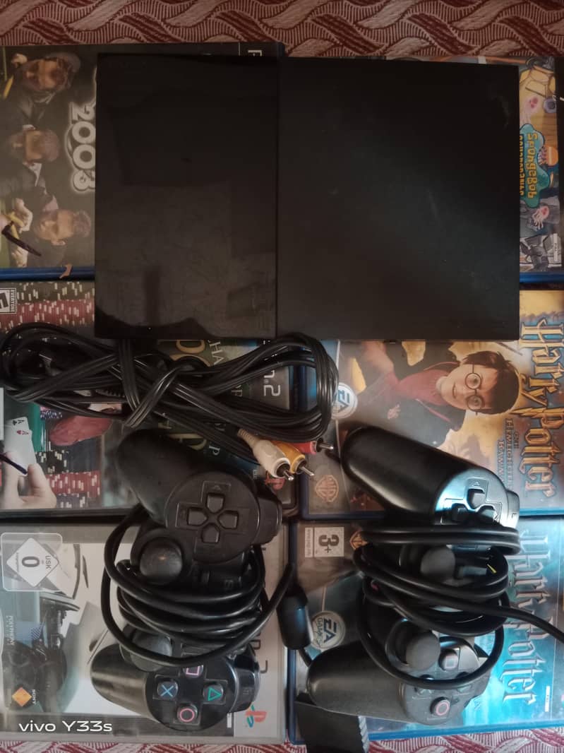 PS2 Playstation 2 Console with total Accessories 1