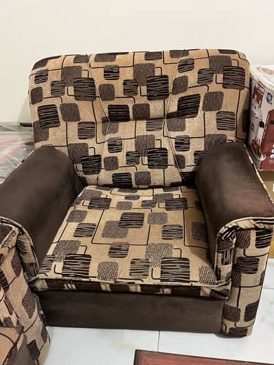 5 seater fabricated sofa set