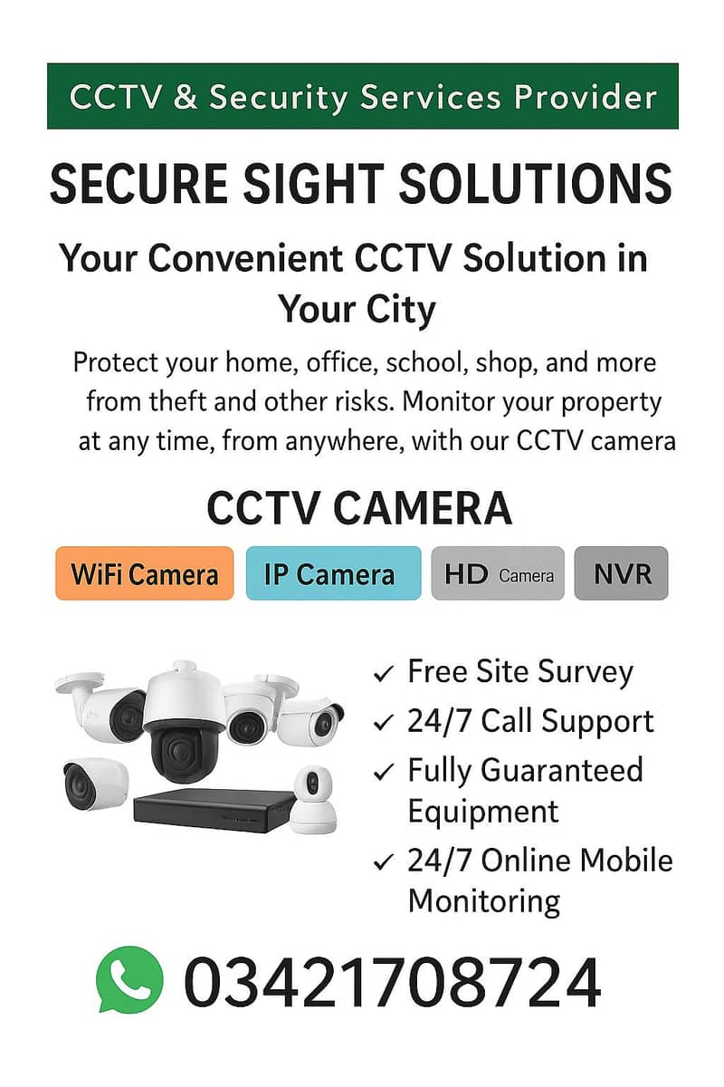 CCtv cameras Full setup 0
