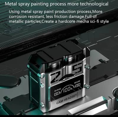 m25 gaming wireless headphones with sleek design and long battery life