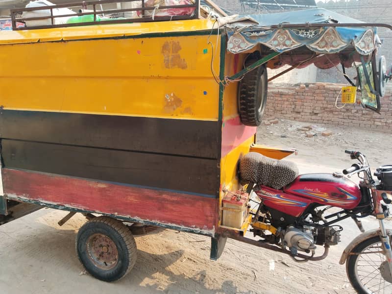 Rickshaw with united 100 bike for sale. - Other Motorcycles - 1107807032